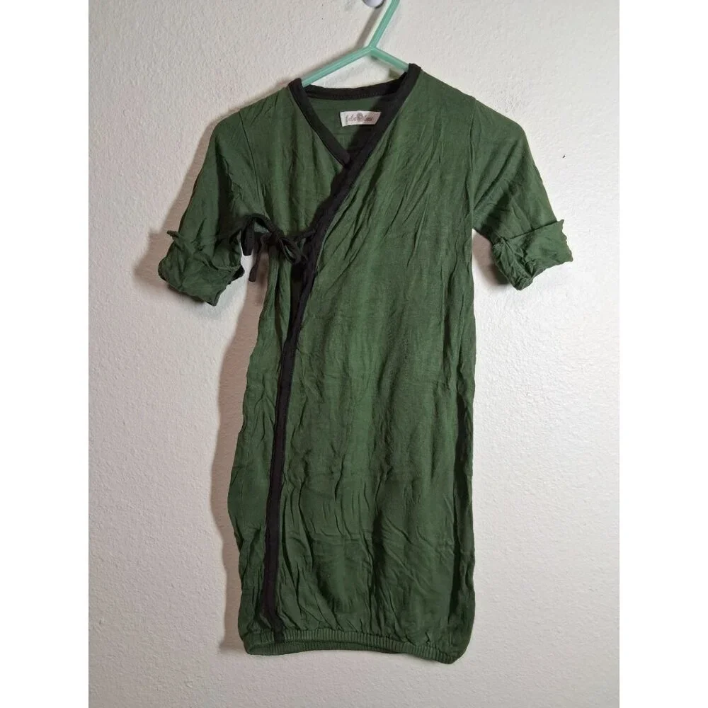 Bebe Bean Bamboo Sleep Sack Infant Baby Green Unisex 0-6 Months